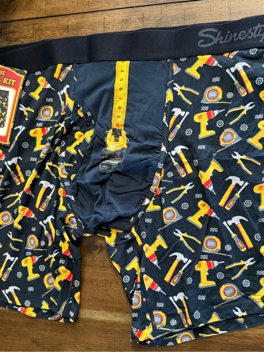 Shinesty Men's Navy 'Tool Kit' Boxer Briefs